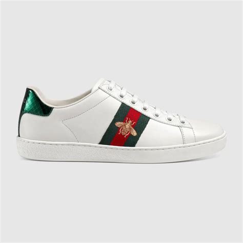 scarpe da ginnastica gucci bianche|Scarpe da ginnastica Gucci in Pelle Bianco taglia 38 IT .